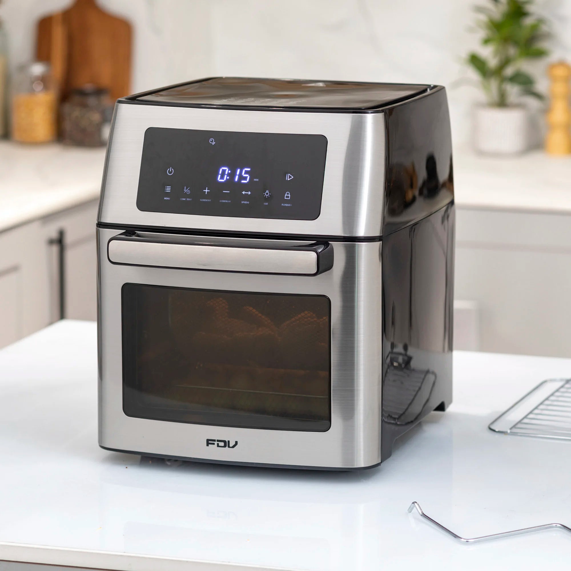 Freidora de Aire y Horno Eléctrico Aerofryer 15 litros FDV