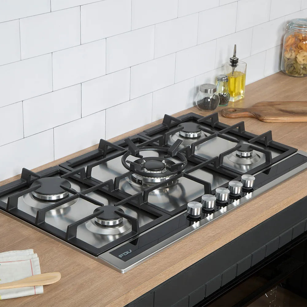 Encimera a Gas Prestige 5 Quemadores 90 cm FDV-Kitchen Center