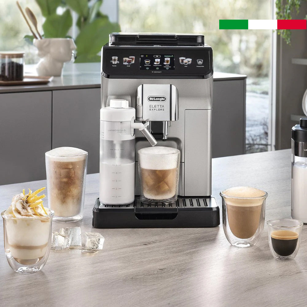 Cafetera Superautomática Delonghi Eletta Explore con Cold Brew