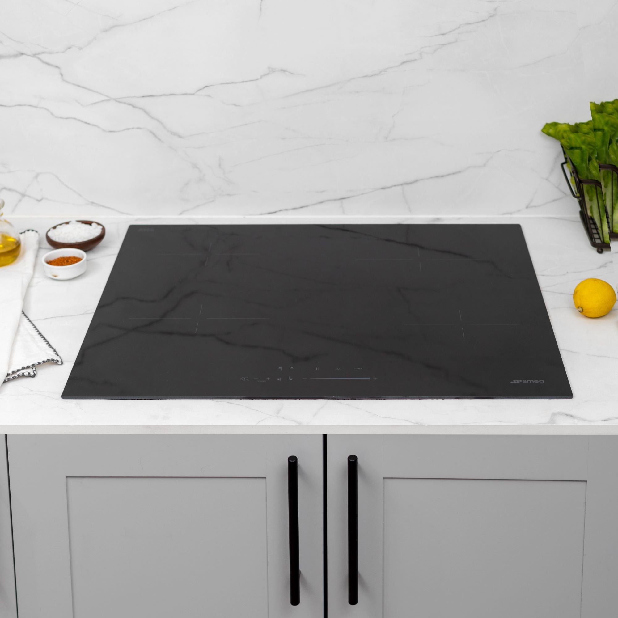 Encimera de Vitrocerámica SE464TD 4 Quemadores 60 cm Smeg