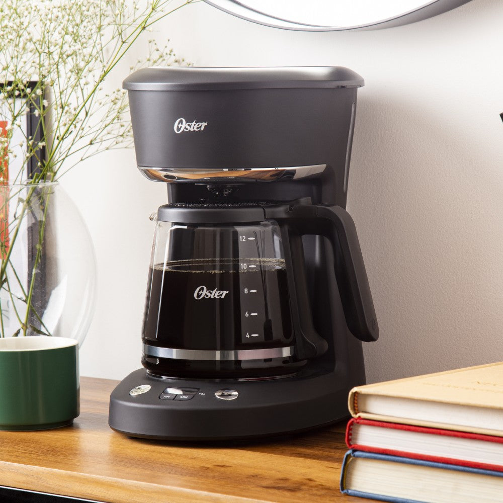 Cafetera Programable 12 Tazas Auto Apagado BVSTDCP12B Oster1#Negro