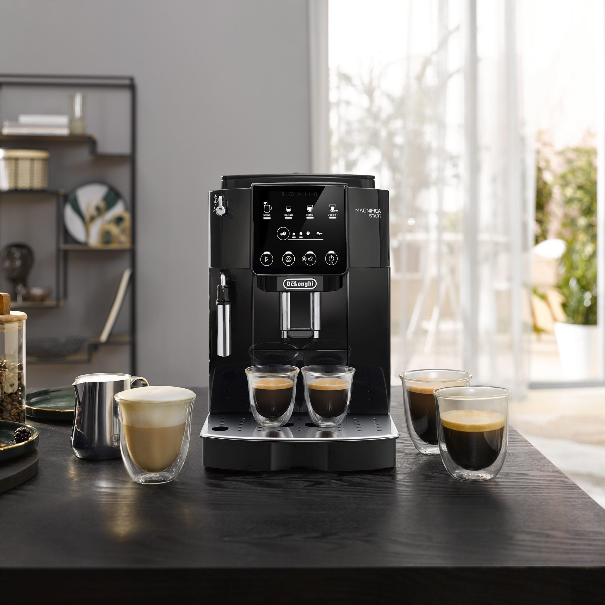 Cafetera Superautomática Magnifica Start Delonghi3#Negro