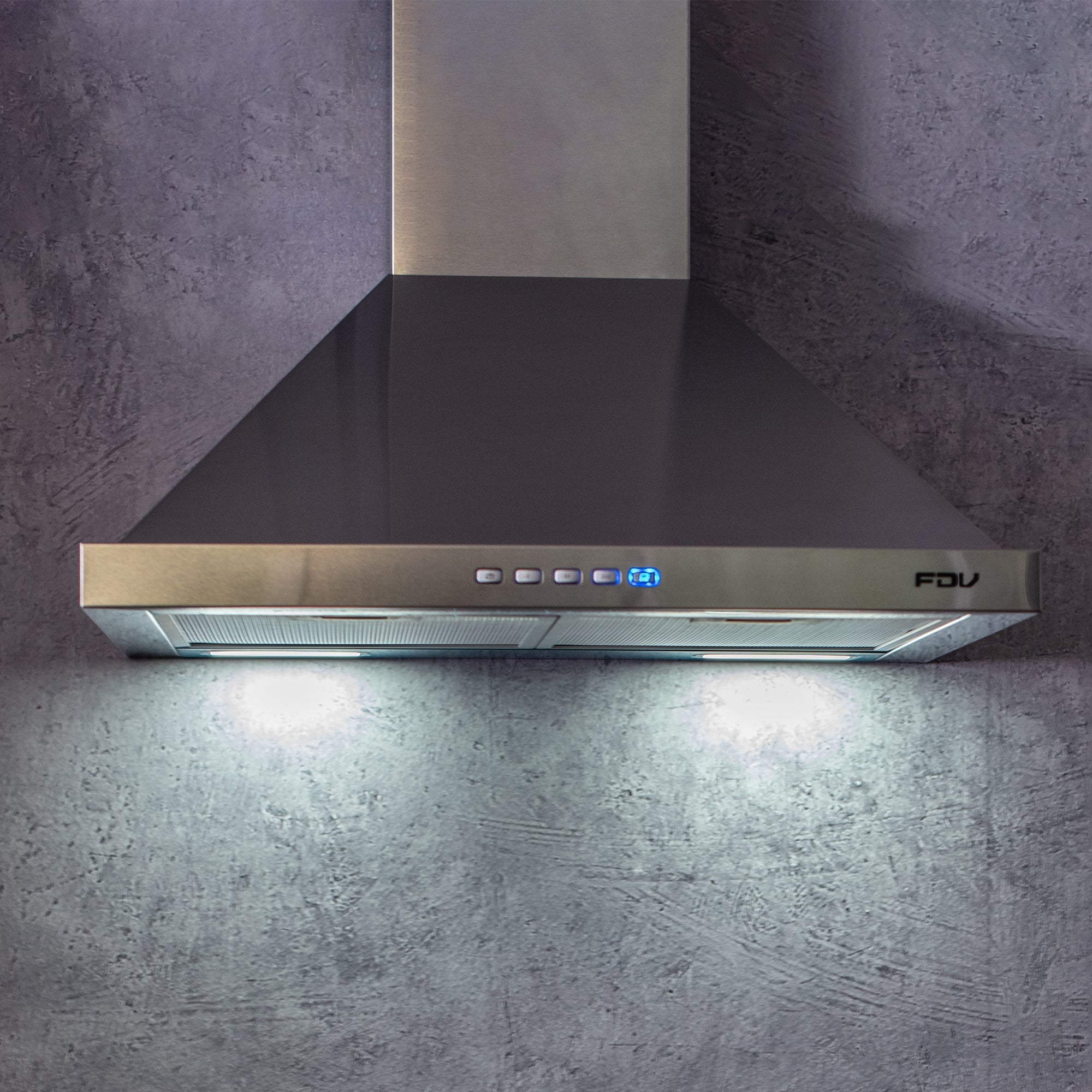 Campana de Pared Prime 60 cm 750 m3/h FDV-Kitchen Center