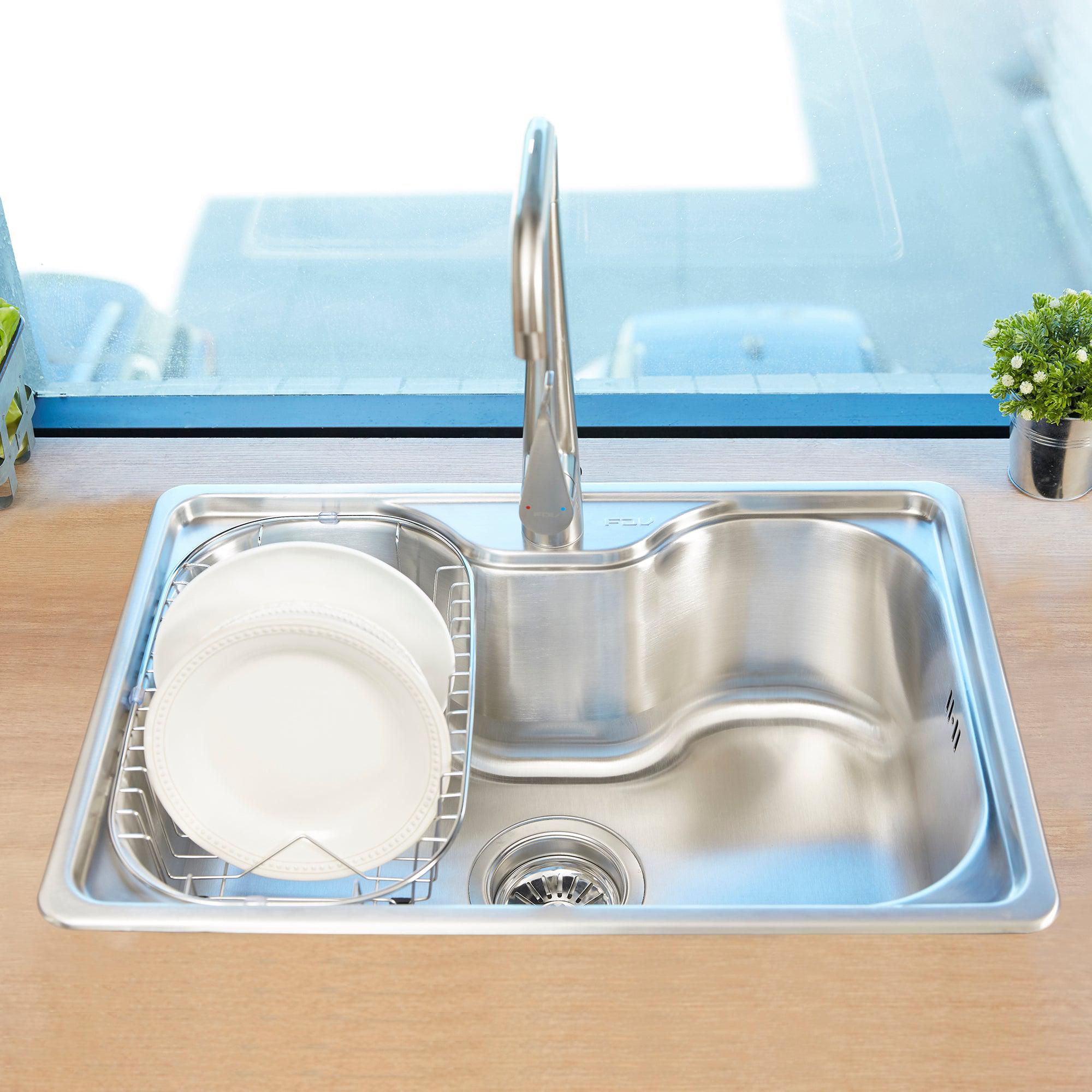 Lavaplatos Sobre Cubierta Acero Inox Small Acqua FDV-Kitchen Center