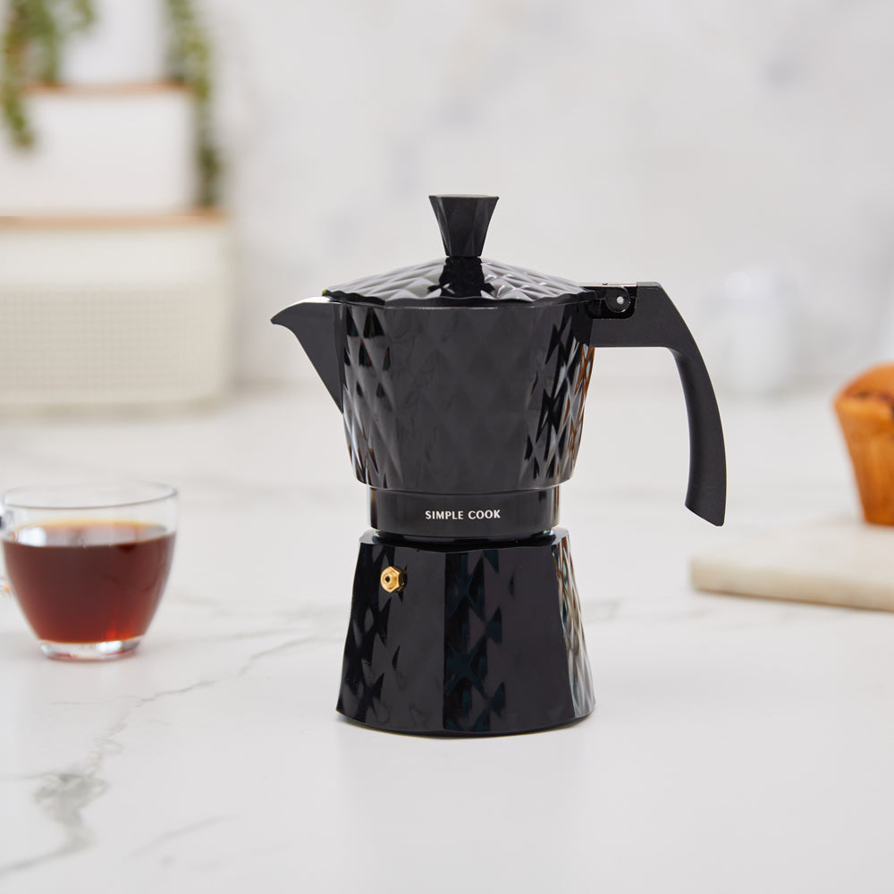 Cafetera Italiana Roma 6 Tazas Simple Cook Espresso en Casa