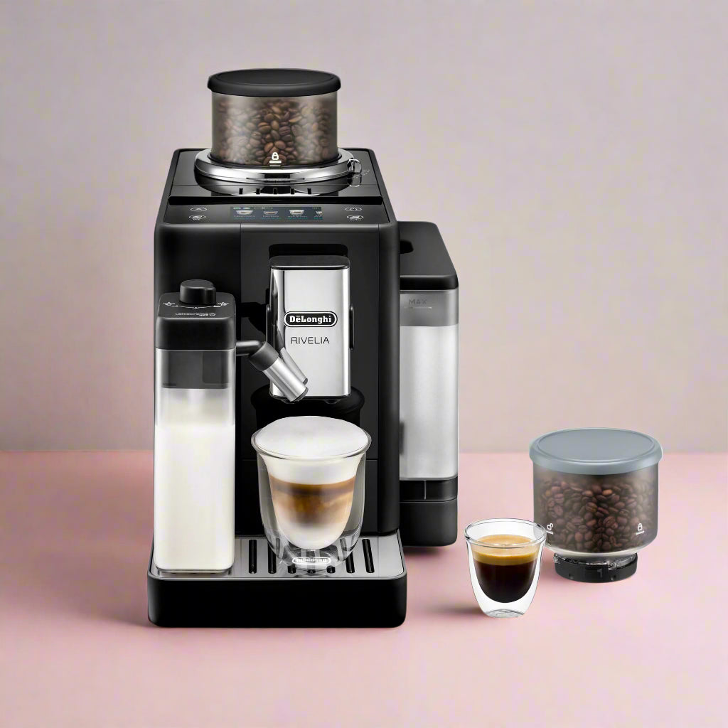 Cafetera Rivelia Negra Delonghi1#Negro Ónix