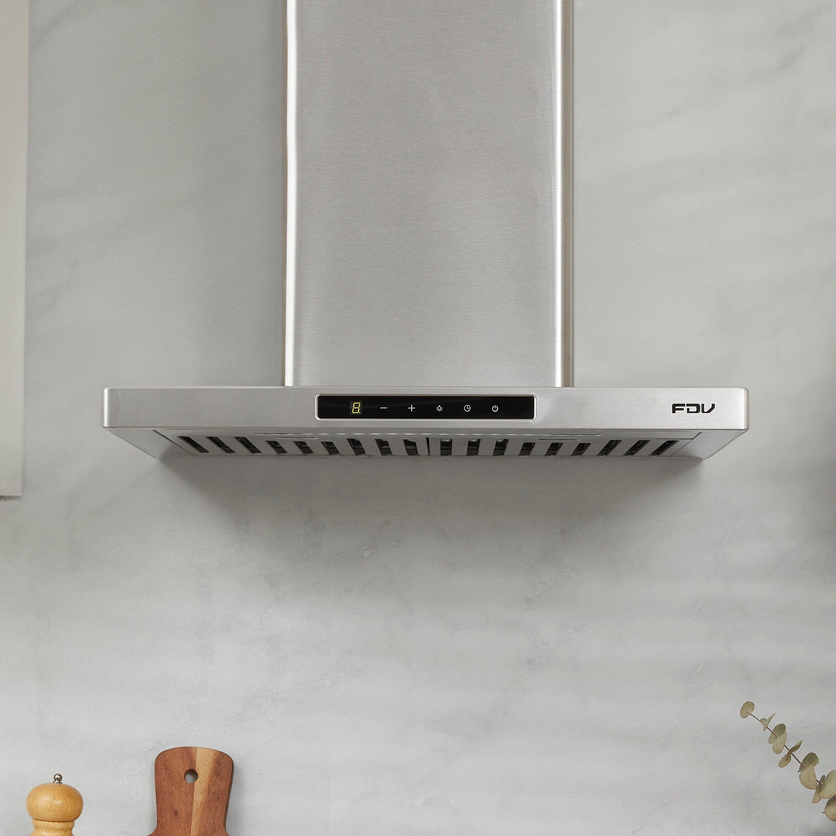 Campana de Pared Elite 60 cm 500 m3/h FDV - Caja Dañada-Campanas de Pared
