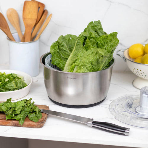 Centrifuga de Verduras Escurridor y Bowl 6 Lts Simple Cook