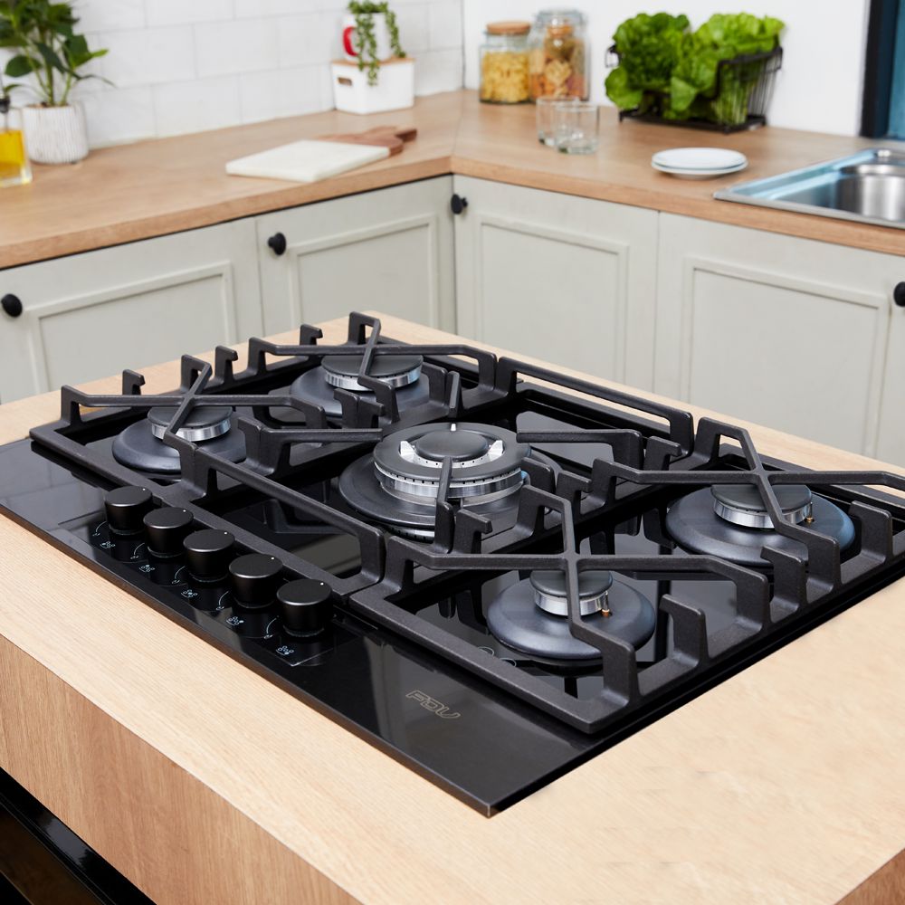 Encimera a Gas Signature 5 Quemadores 70 cm FDV-Kitchen Center