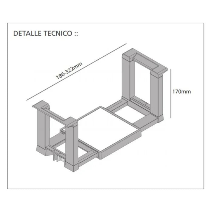 Guardaplatos Acero Inoxidable Ambia-Line-Accesorios de Cocina
