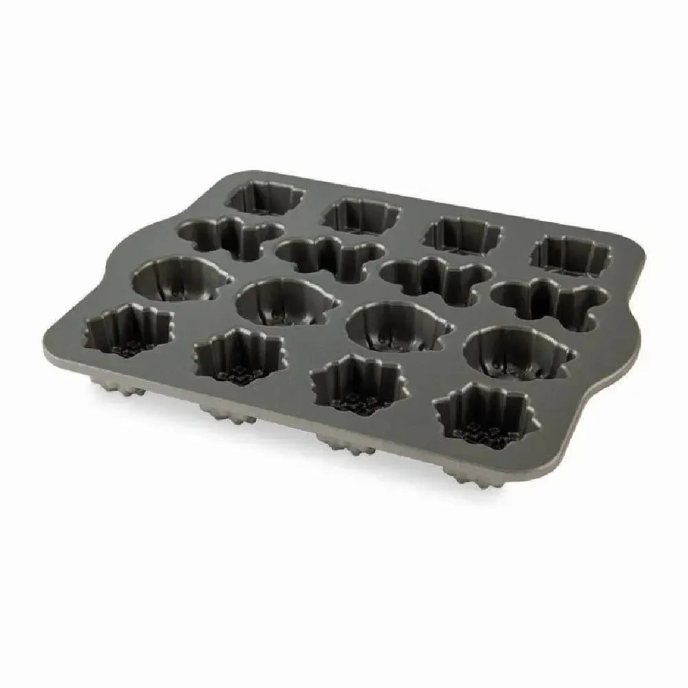 Holiday Teacakes Cakelet Pan Nordic Ware-Accesorios de Cocina