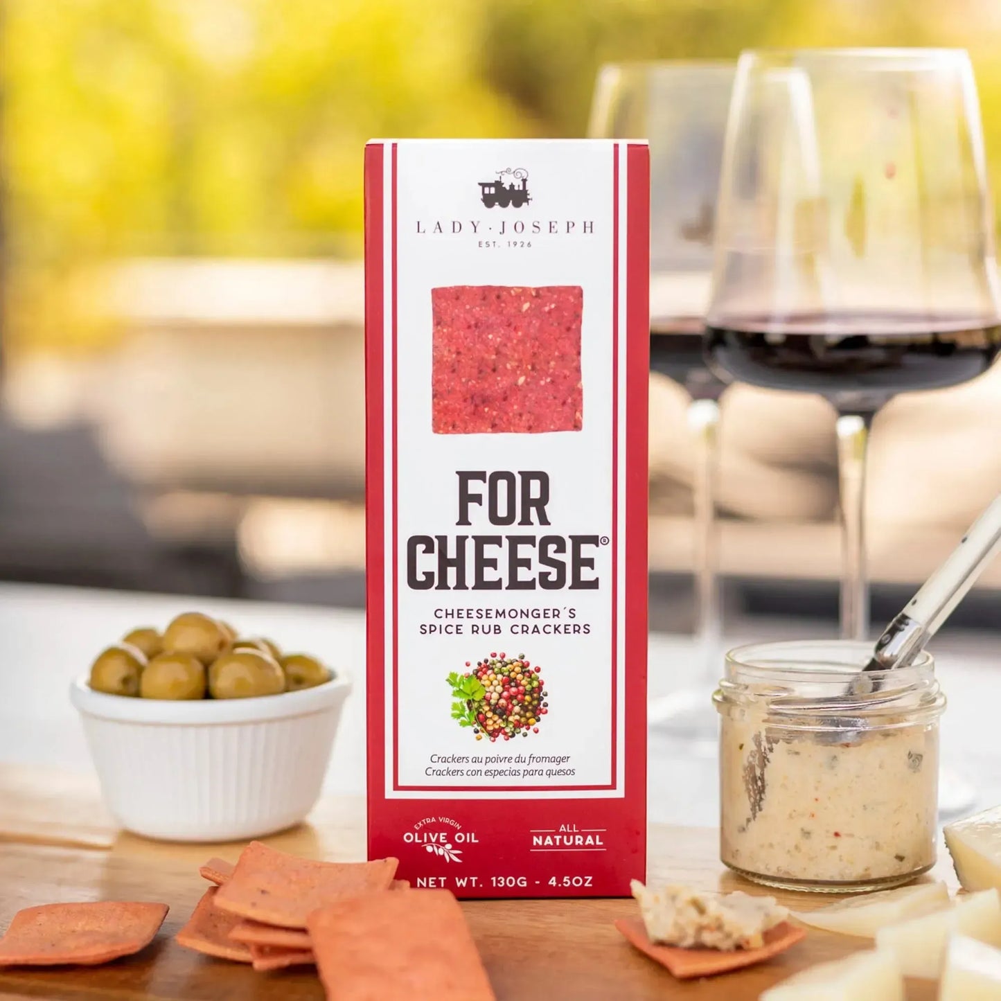 Kit Crackers con especias 130 grs Lady Joseph + Crackers con sal ahumada 130 grs Lady Joseph-Combinaciones y Kits