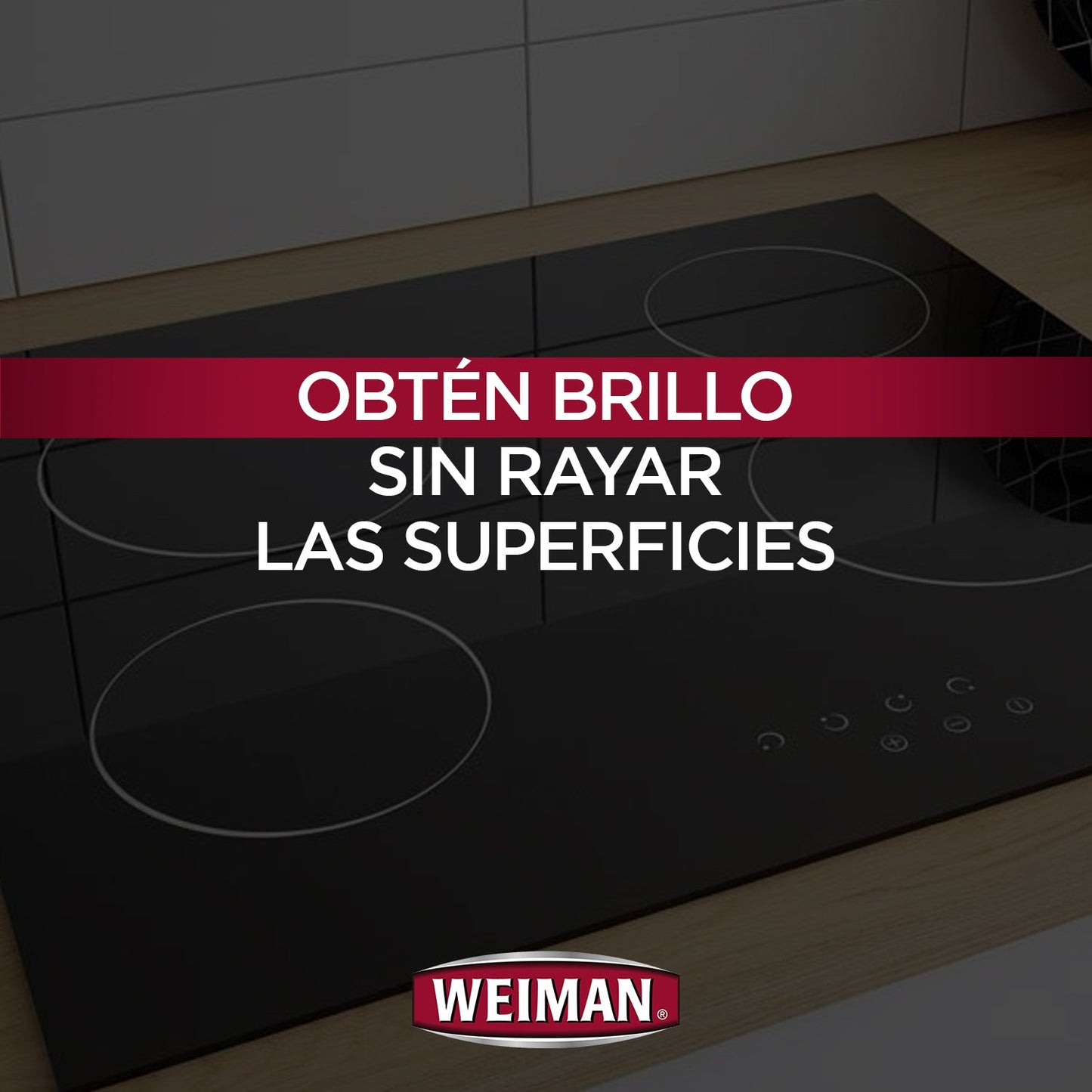 Kit para limpiar encimeras electricas Weiman