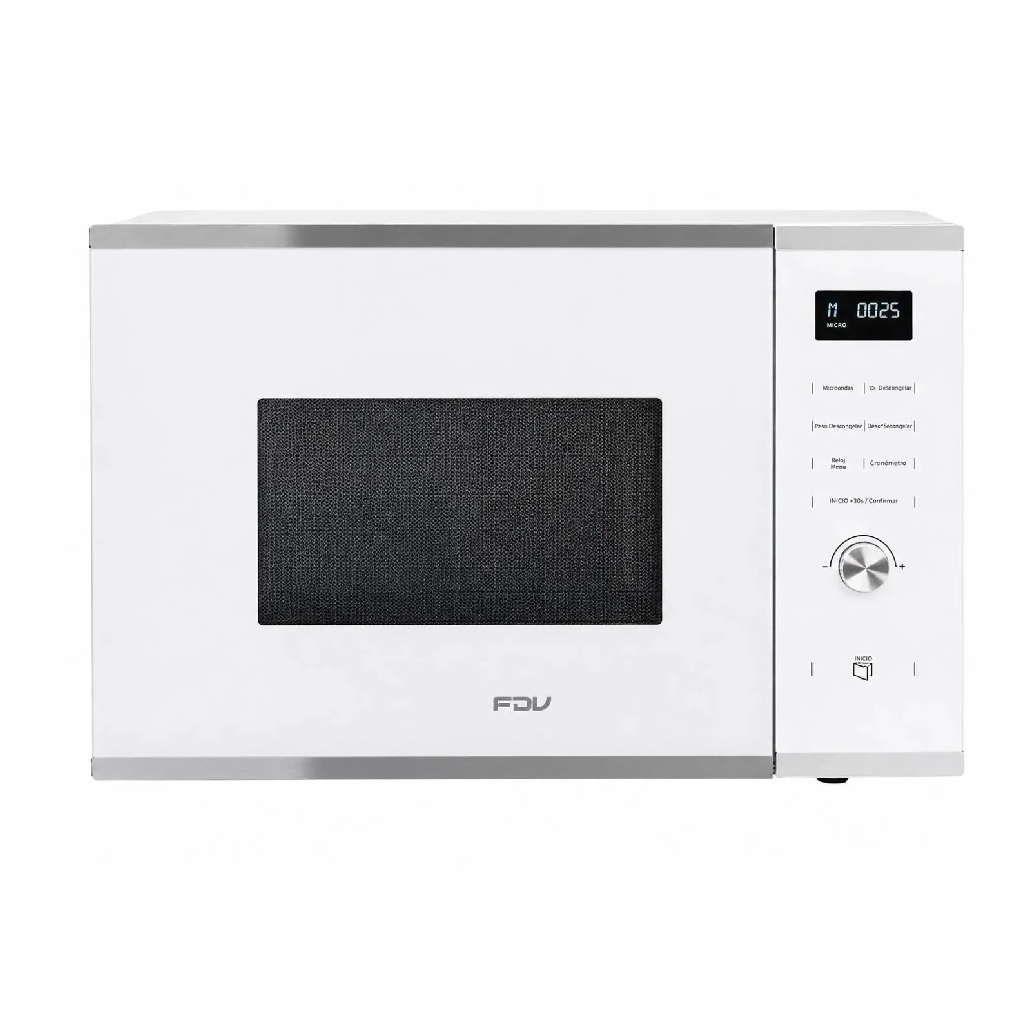 Microondas White Pro 25 Lts FDV-Microondas Empotrados
