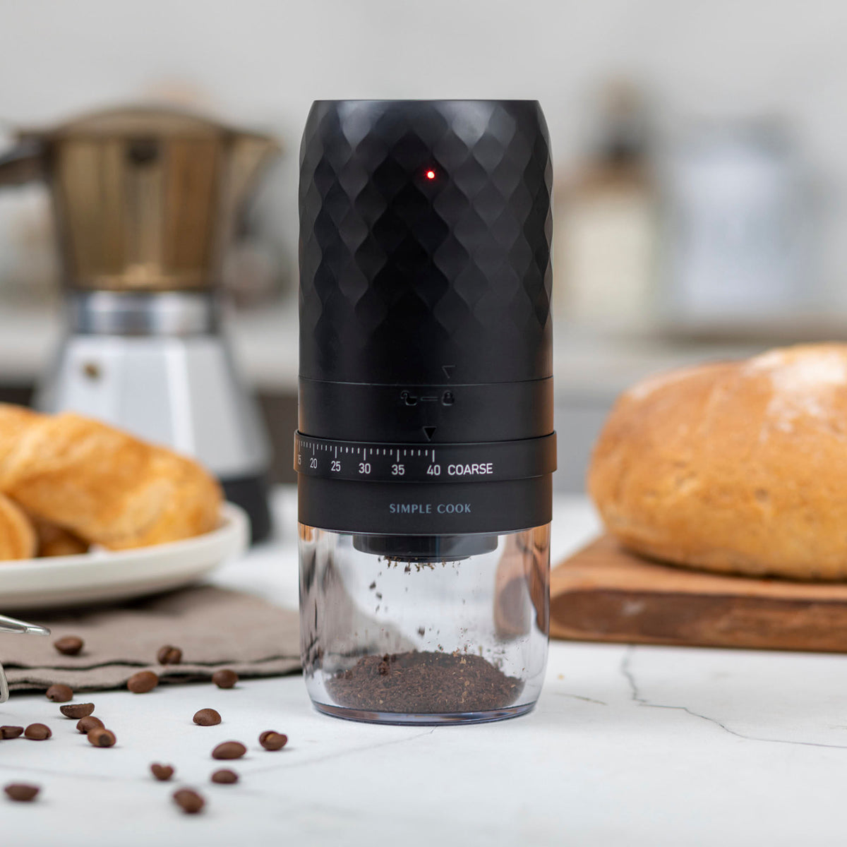 Molinillo de Café y Especias Samara Simple Cook - Caja Dañada-Molinillos de Especias