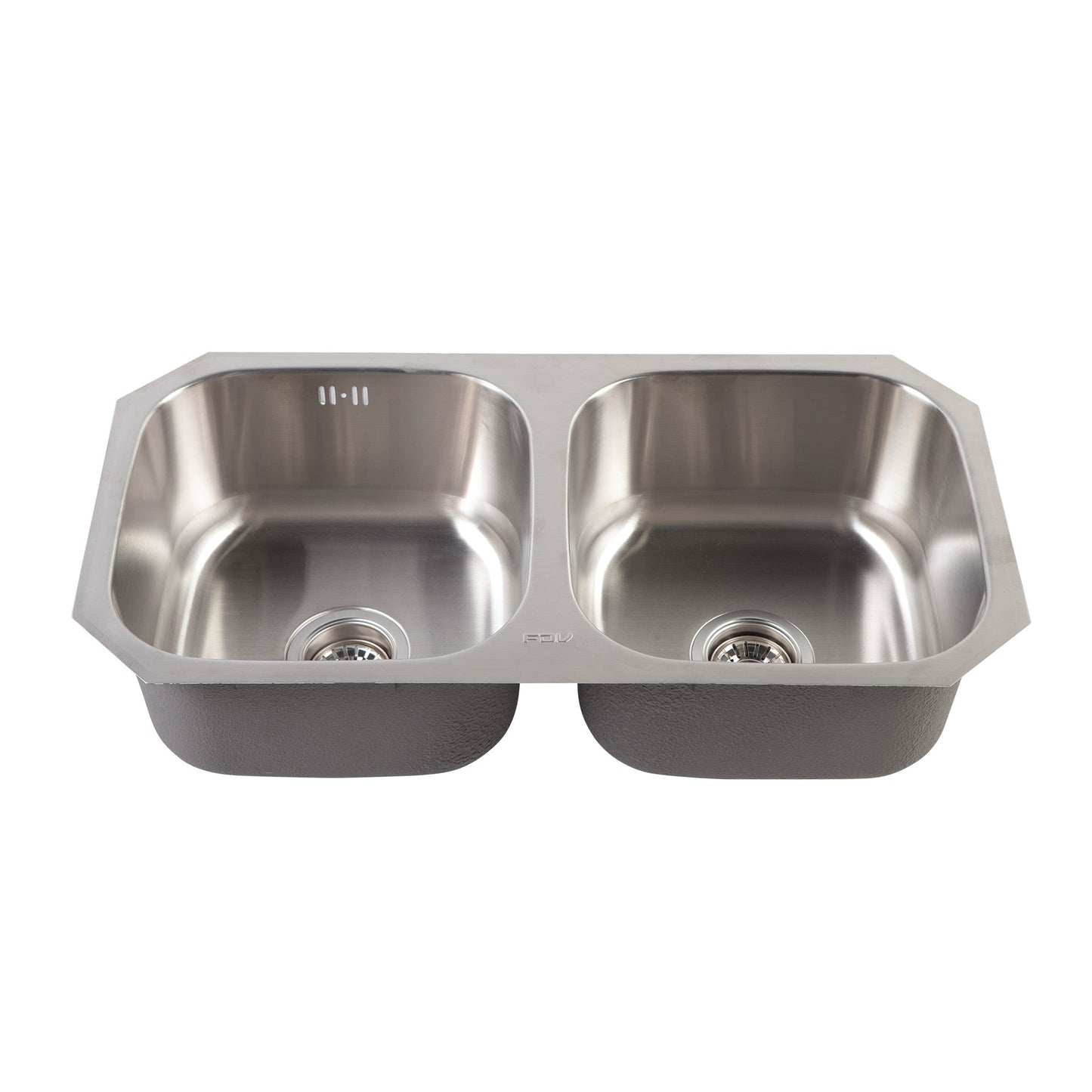 Lavaplatos Bajo Cubierta Acero Inox Pio Square 2C FDV-Kitchen Center
