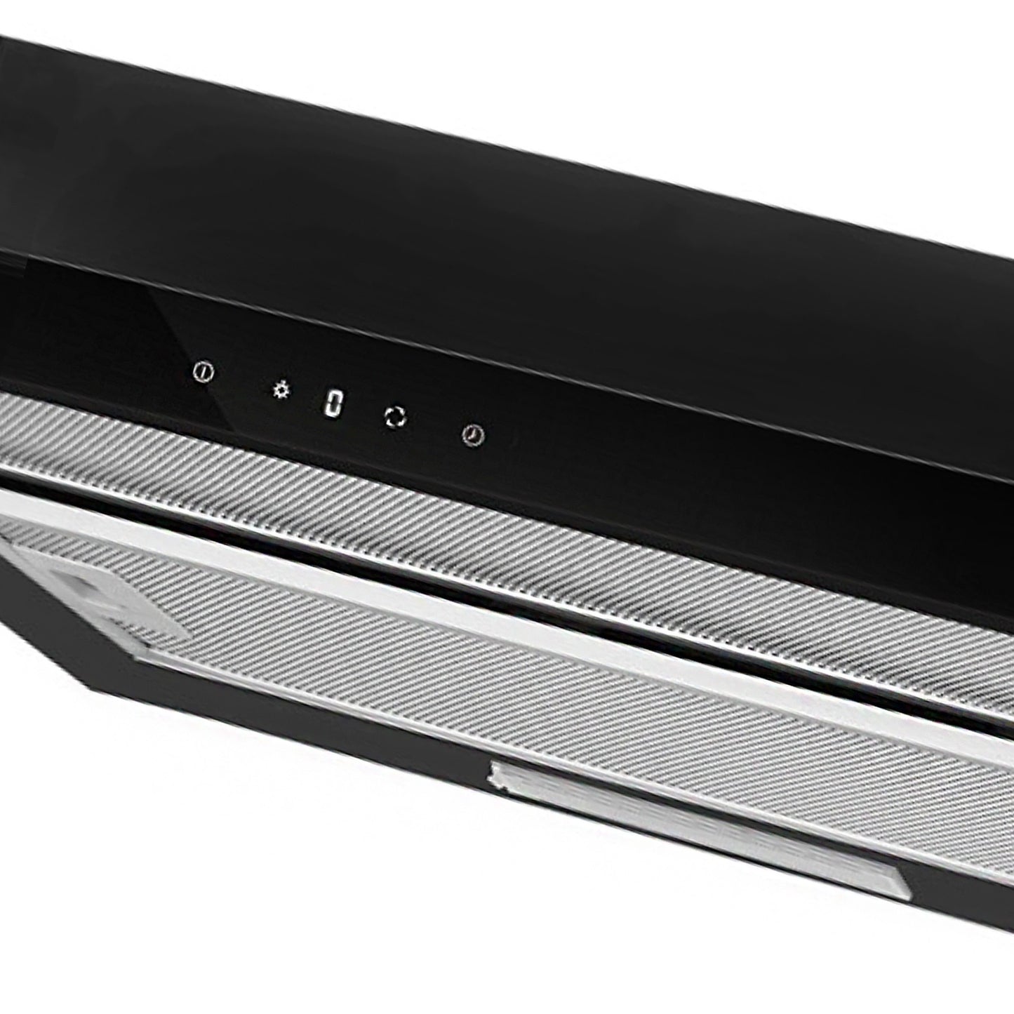 Campana Bajo Mueble Twin Black Touch 60 cm 440 m3/h FDV-Kitchen Center