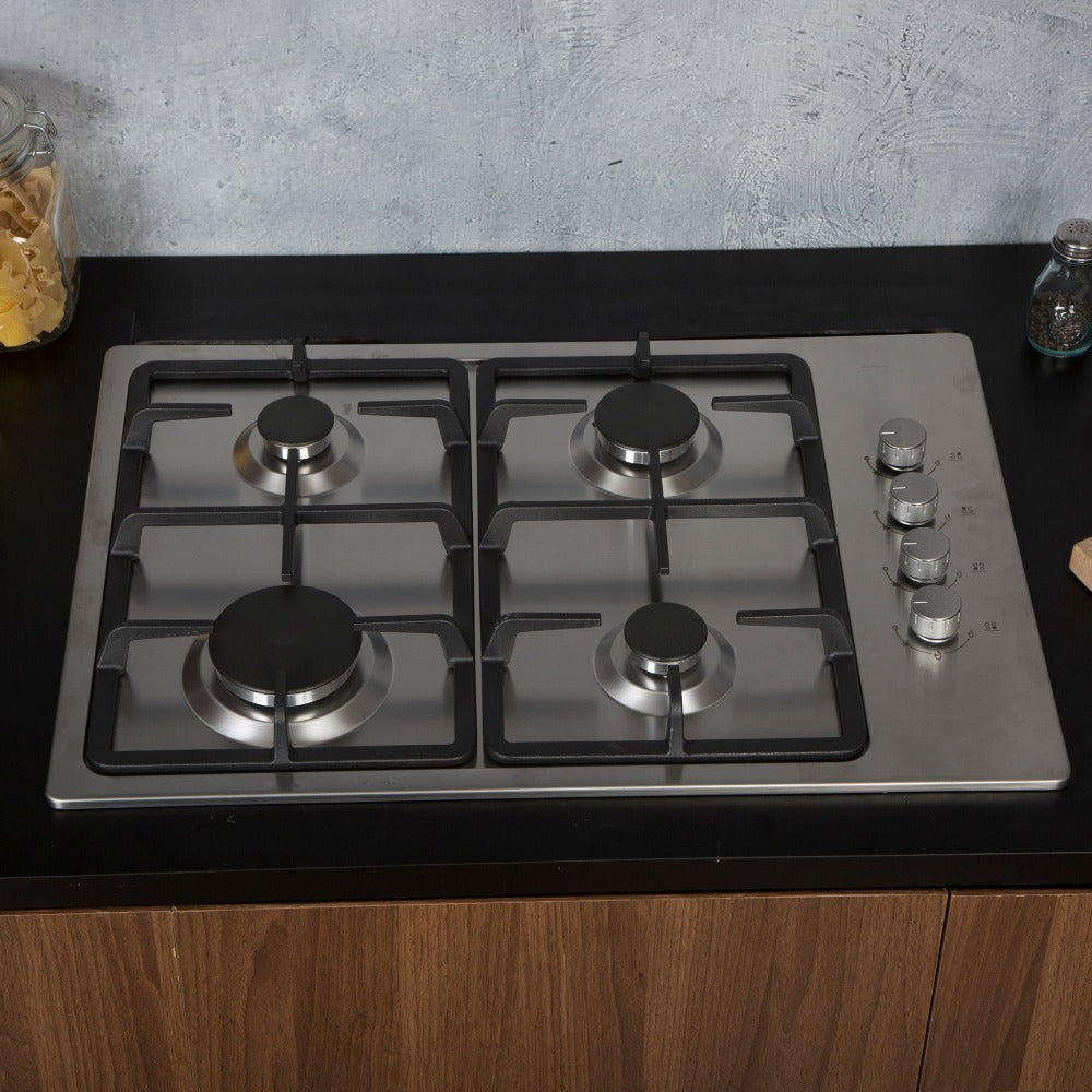 Encimera a Gas Design 4G 4 Quemadores 65 cm FDV-Kitchen Center