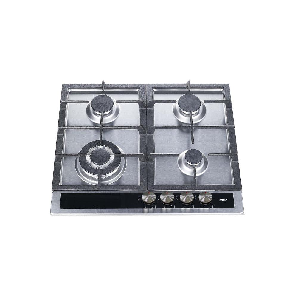 Encimera a Gas Prestige 4 Quemadores 60 cm FDV-Kitchen Center