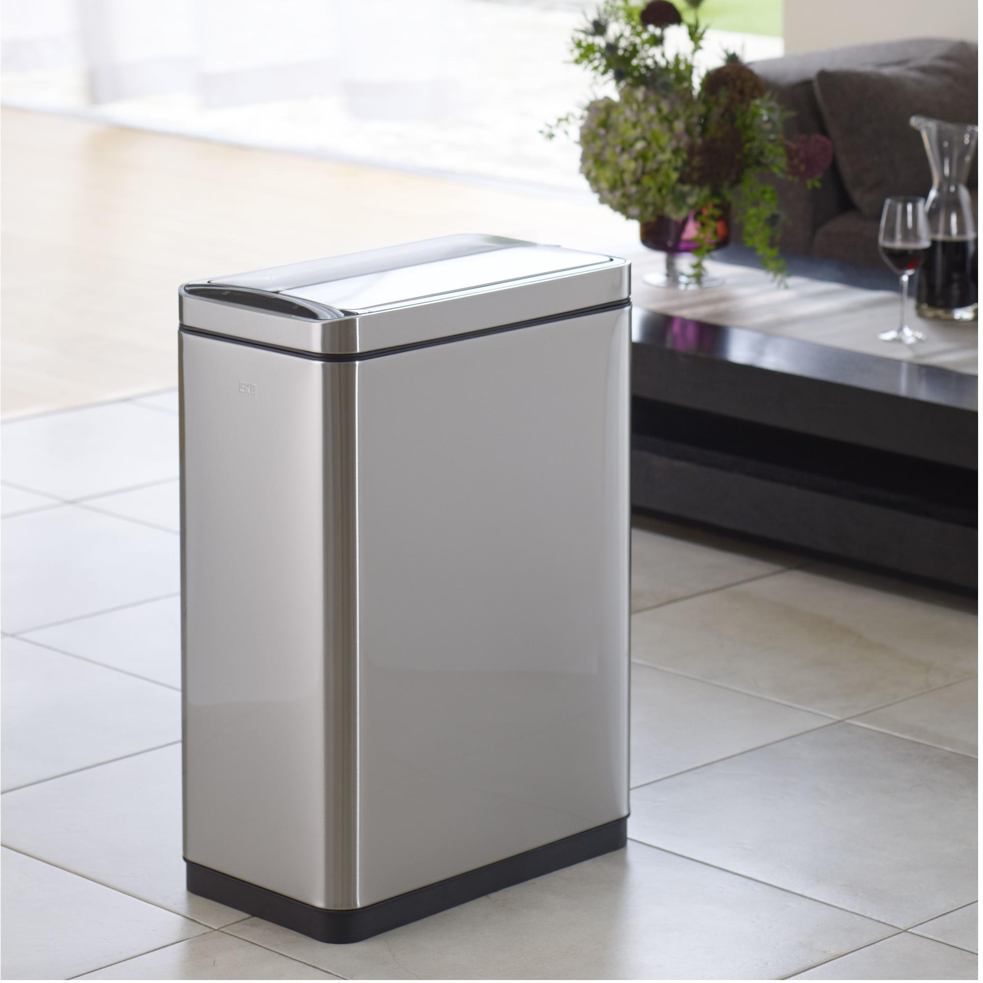 Basurero de Cocina Phantom SS con Sensor 45 Lts EKO | Kitchen Center