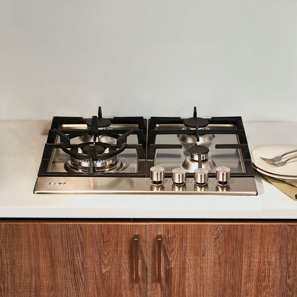 Encimera a Gas Design 4 Quemadores 60 cm FDV-Kitchen Center