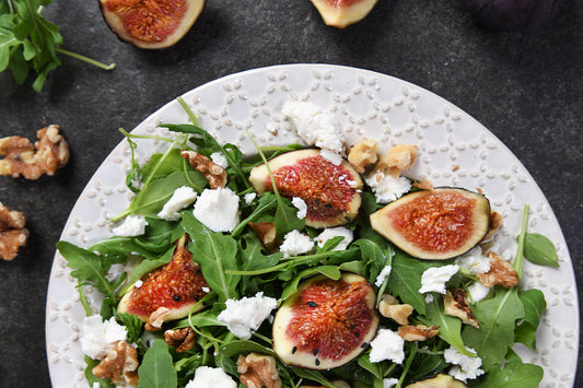 ENSALADA DE MOZZARELLA FRESCA E HIGOS