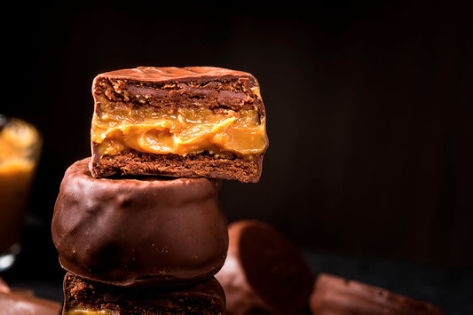 BOMBONES Y ALFAJORES DE BROWNIE