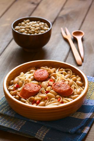 Porotos con Riendas con Supercook