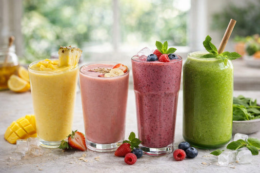 Batidos refrescantes y saludables
