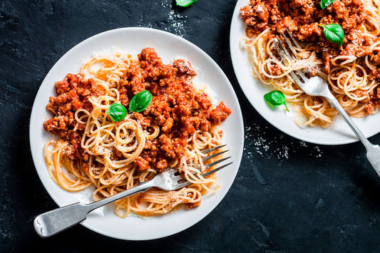 Boloñesa vegetariana con Supercook