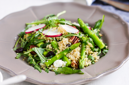 QUINOTTO DE CHAMPIÑONES (O ESPÁRRAGOS)