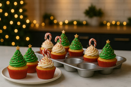 Cupcakes navideños