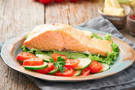 SALMÓN AL VAPOR CON SALSA HOLANDESA