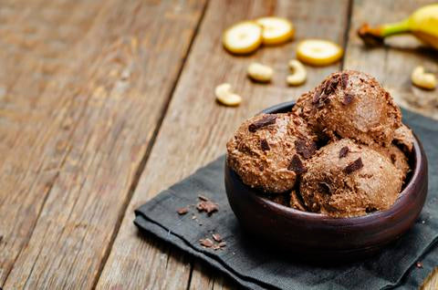 Helado de Chocolate y Pistachos con Supercook