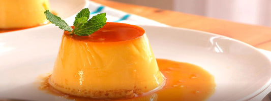 Flan de lúcuma con Supercook