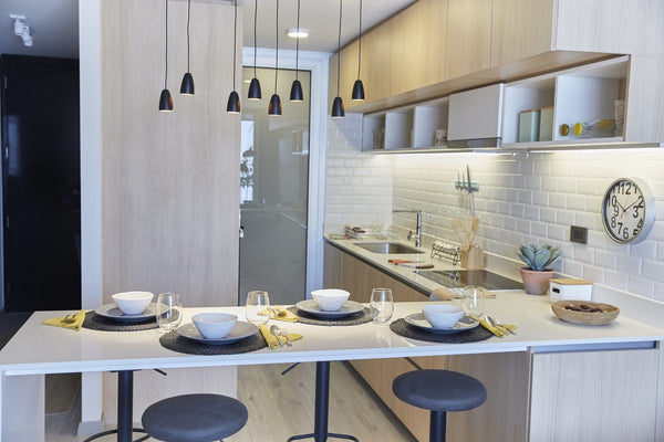 Cocina equipada en Proyecto Barrio Infante