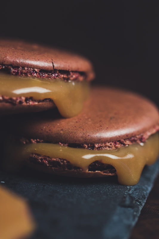 Alfajores con dulce de leche