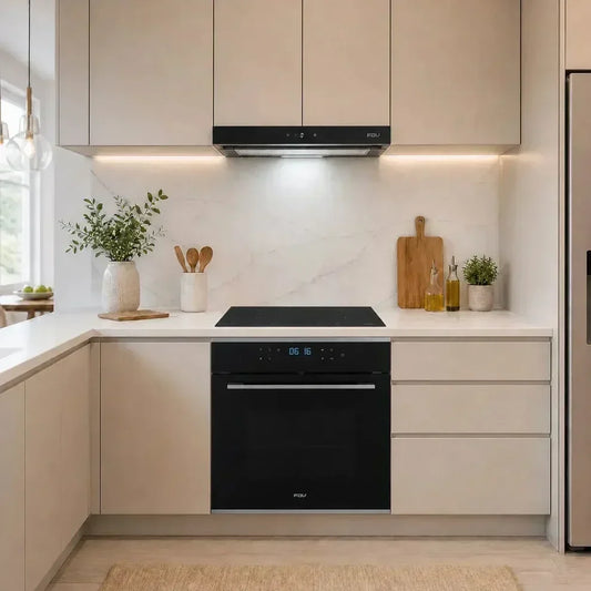 Kits de cocina: cómo elegir horno, encimera y campana para tu espacio