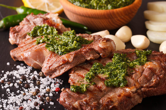 PUNTA PALETA CON CHIMICHURRI