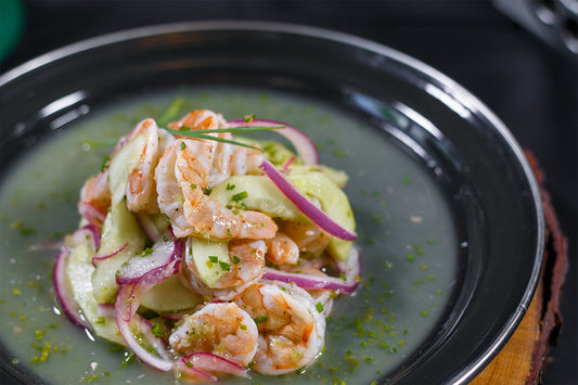 AGUACHILE  (CEVICHE DE CAMARÓN MEXICANO)