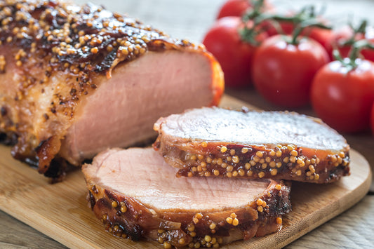 SOLOMILLO DE CERDO A LA MOSTAZA ANTIGUA 