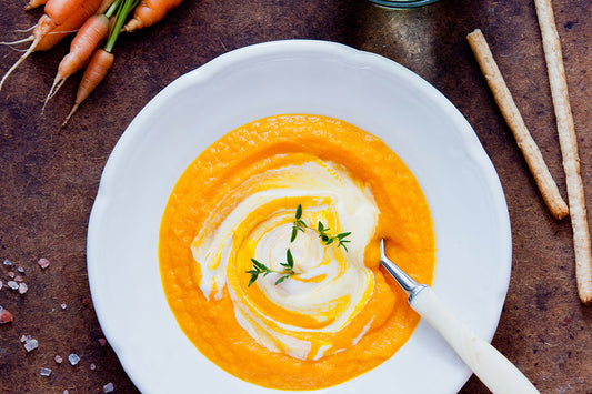 CREMA DE ZANAHORIA Y CANELA CON SUPERCOOK