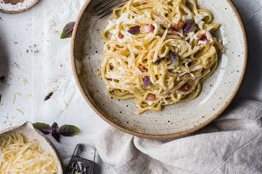 Tallarines con Salsa Carbonara en tu Supercook