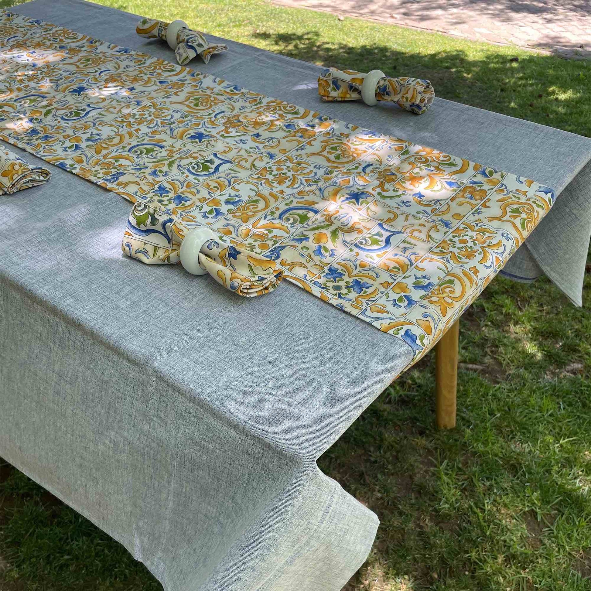 Box Textil y Argollas Edgard Azul Decoexpress3#Azul