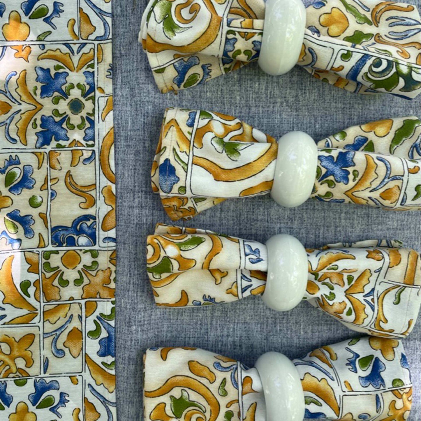 Box Textil y Argollas Edgard Azul Decoexpress2#Azul