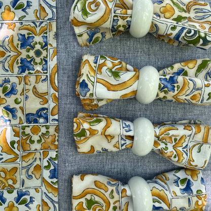 Box Textil y Argollas Edgard Azul Decoexpress2#Azul