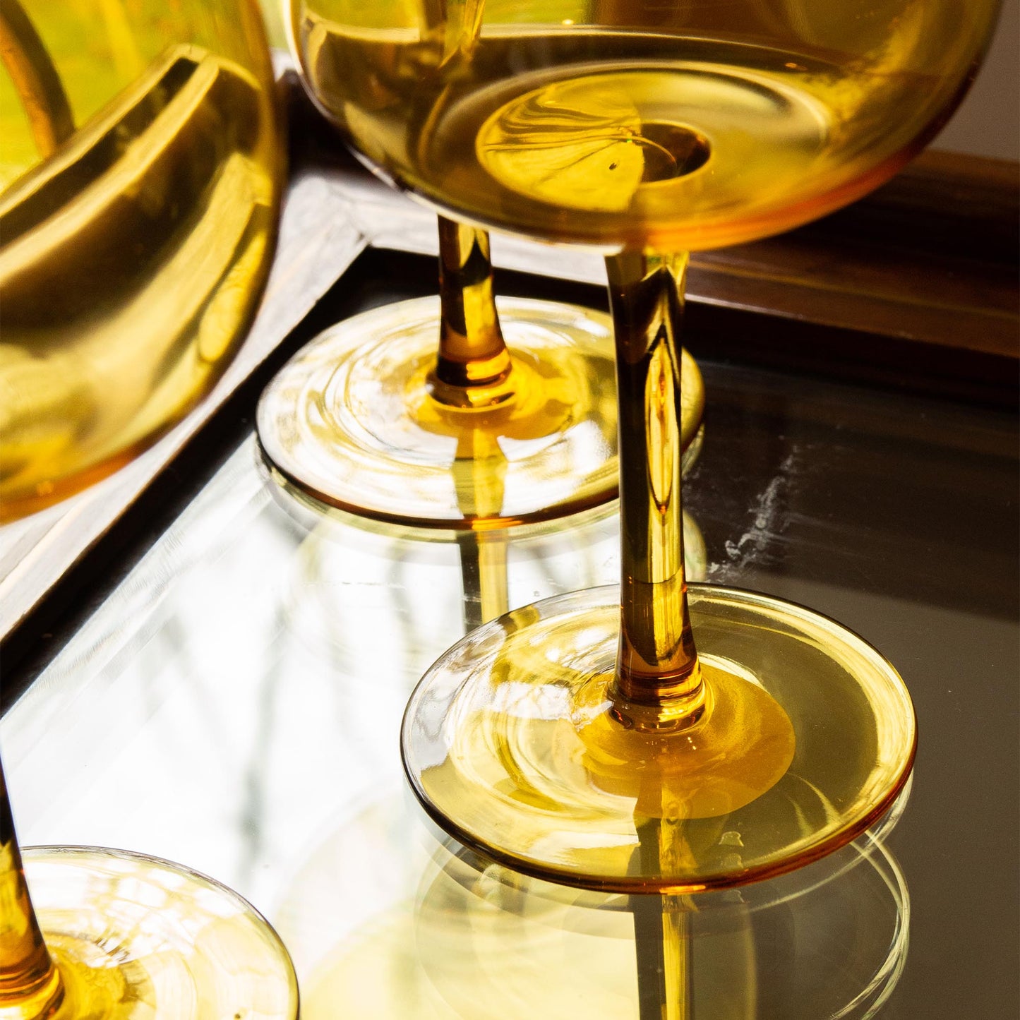 Set 6 Copas Gin/agua Ulm 600 Ml Decoexpress7#Ambar