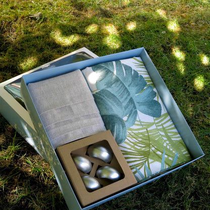 Box Textil y Argollas Forest Decoexpress1#Verde