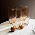 Set 6 Vasos Gota Alto Decoexpress2#Ambar