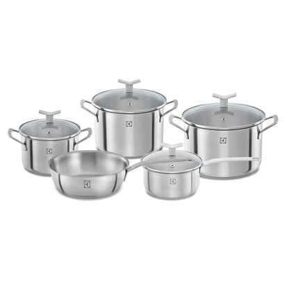 Juego de Ollas de Acero Inoxidable Electrolux2#Inox